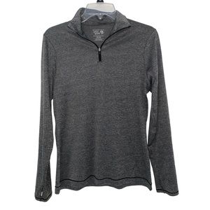 Mountain Hardwear Women’s Quarter Zip Midlayer/Running Top Size M